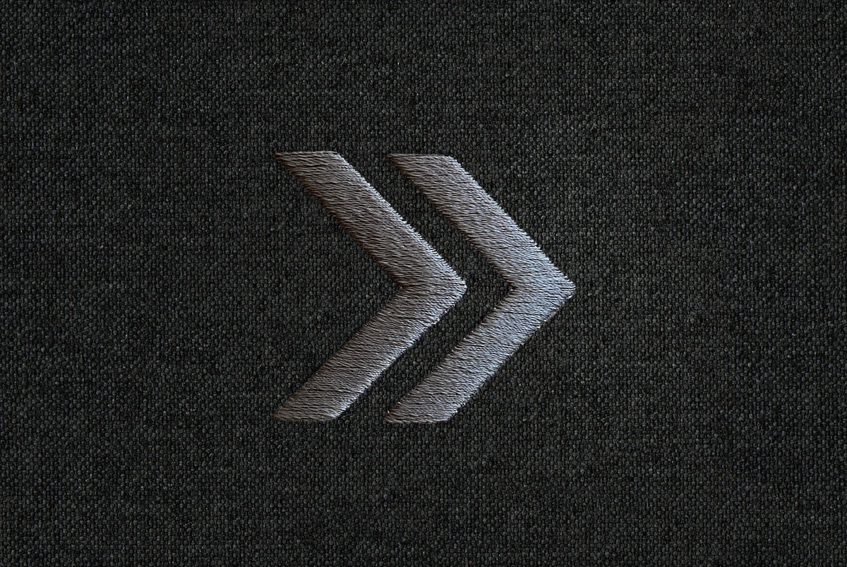 TravisMathew embroidery decoration sample
